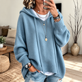 Women's Casual Hooded Knit Sweater